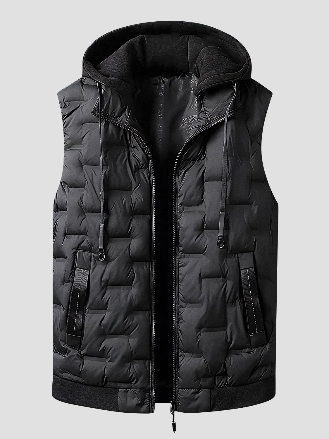 CAPHOOD – Doudoune sans manche avec capuche homme 3 men's sleeveless down jacket with hood