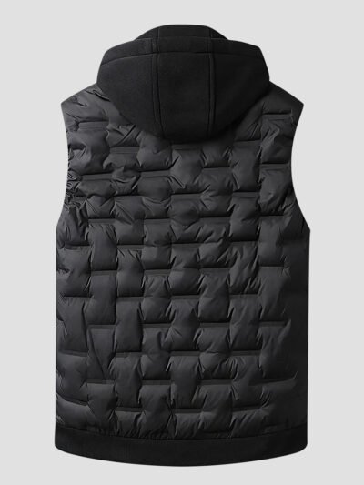 CAPHOOD – Doudoune sans manche avec capuche homme 10 men's sleeveless down jacket with hood