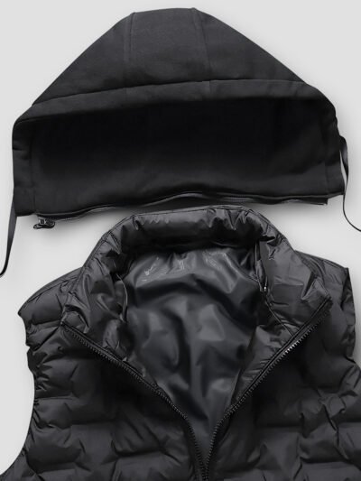 CAPHOOD – Doudoune sans manche avec capuche homme 13 mens sleeveless down jacket with hood 7