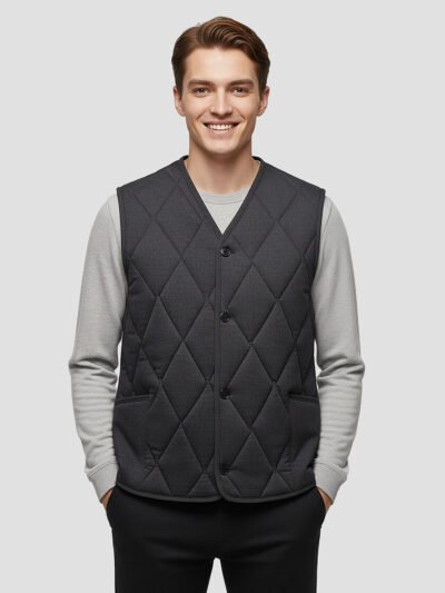 men's sleeveless down vest