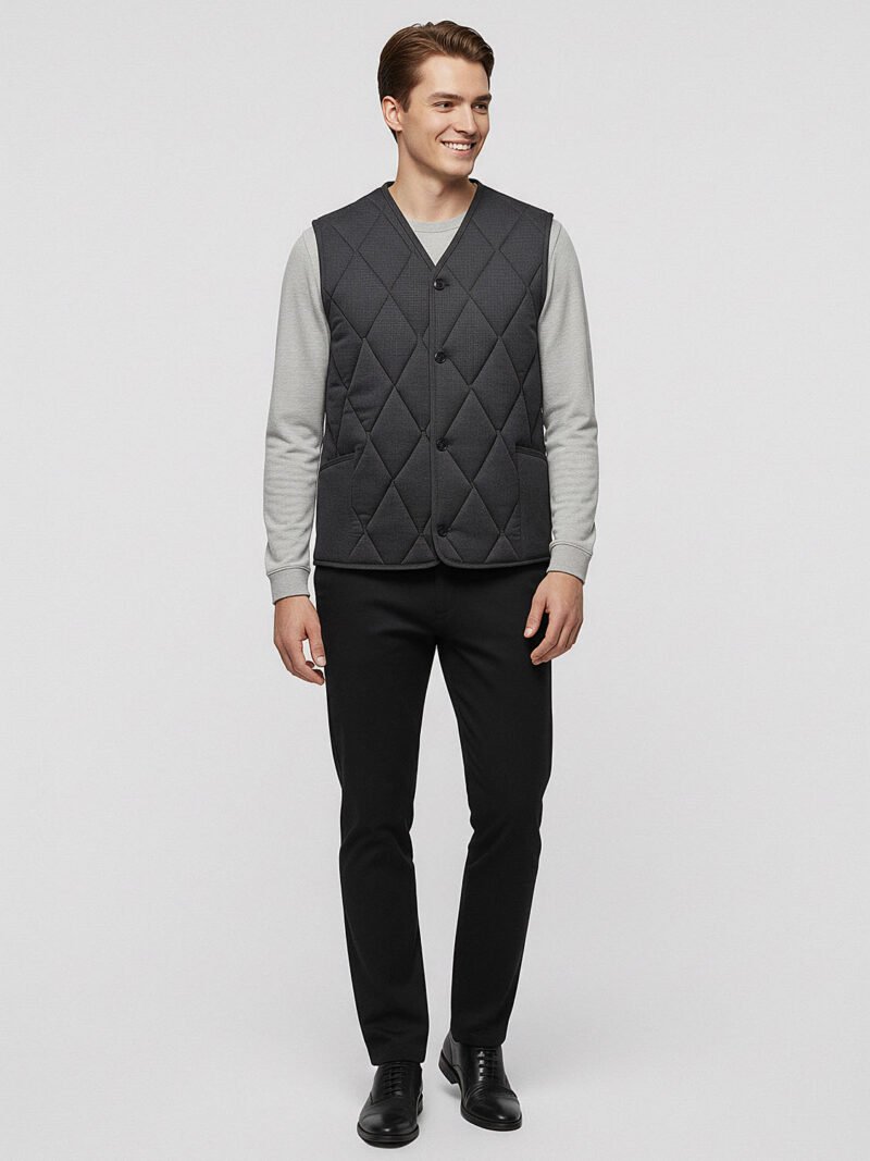 men's sleeveless down vest