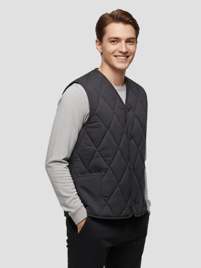 men's sleeveless down vest
