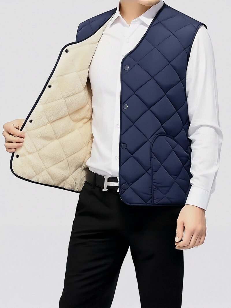 men's sleeveless down vest