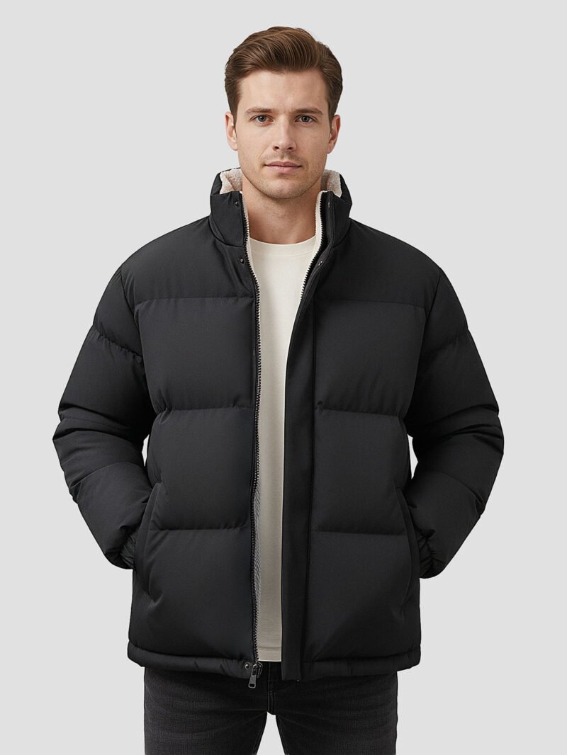 reversible men's down jacket