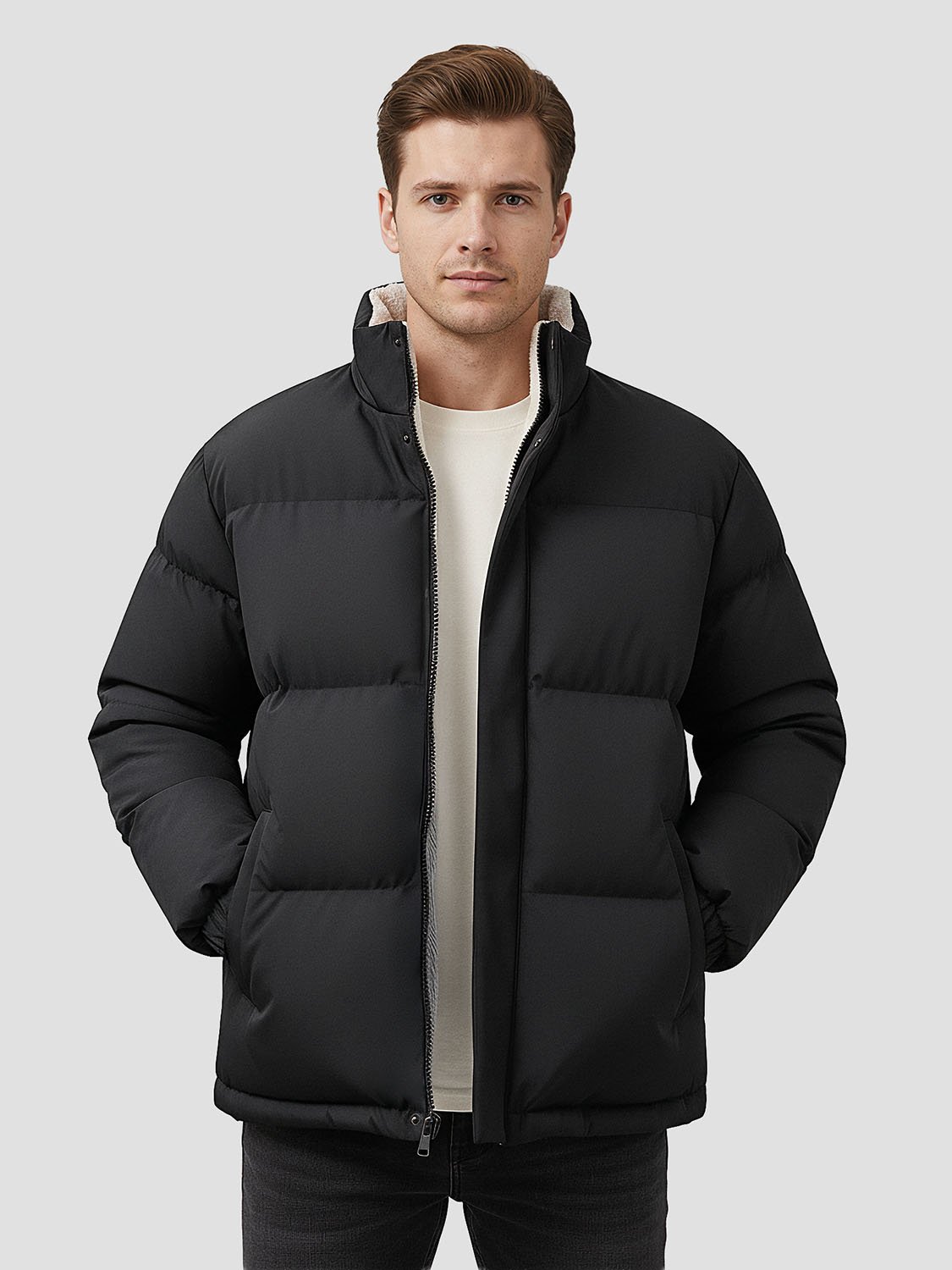 DUALFLEECE – Doudoune homme réversible polaire 1 reversible men's down jacket